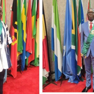 Bernard Ahiafor and Collins Dauda Inducted into Pan-African Parliament