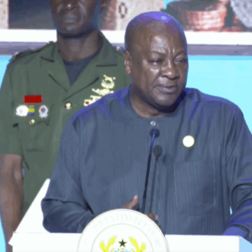 Prez. Mahama Uses Humor to Highlight Renewed Confidence in the Cedi