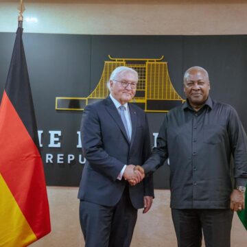 President Mahama Receives German President Steinmeier at Jubilee House