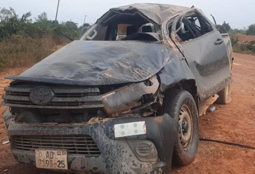 NAIMOS Officer Dies, Four Injured in Obuasi Accident