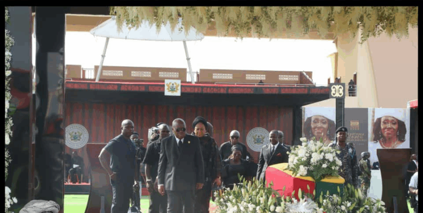 Akufo-Addo Hails Nana Konadu as Trailblazer in Emotional Tribute