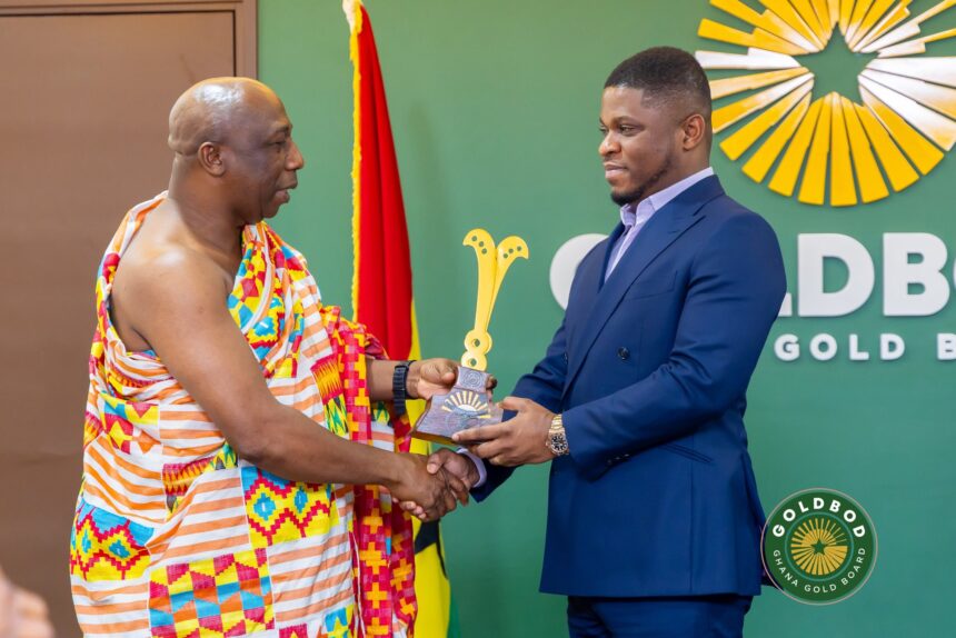 GoldBod CEO Honoured with Historic Suma Adinkra Sword