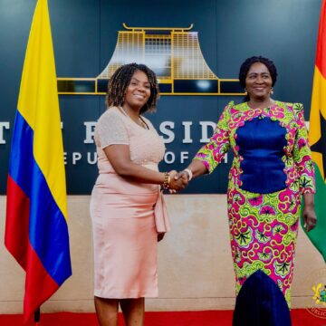 Ghana, Colombia Deepen Ties as Vice Presidents Meet in Accra