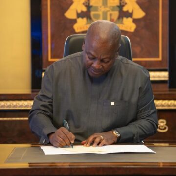 President Mahama Signs Bill to Repeal COVID-19 Levy