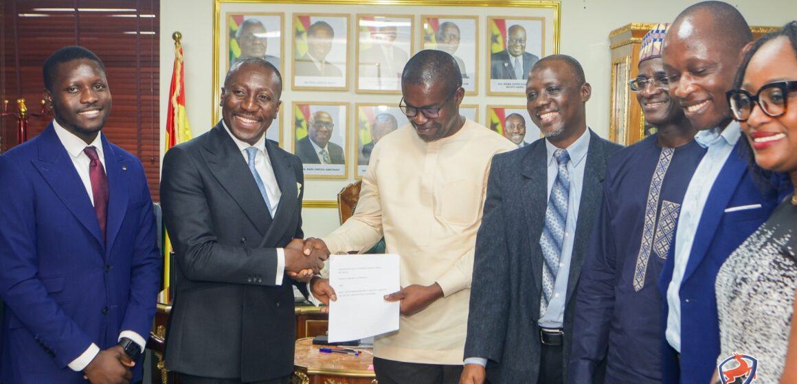 Minority Leader Afenyo-Markin Hands Over Effutu Library to Ghana Library Authority Minority Leader Afenyo-Markin Hands Over Effutu Library to Ghana Library Authority