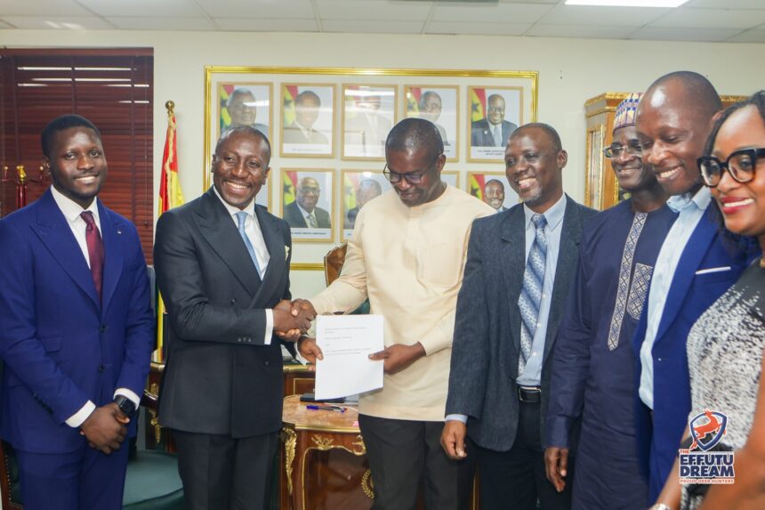 Minority Leader Afenyo-Markin Hands Over Effutu Library to Ghana Library Authority Minority Leader Afenyo-Markin Hands Over Effutu Library to Ghana Library Authority