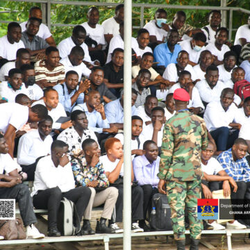 Ghana Armed Forces Begins 2025 Enlistment Screening