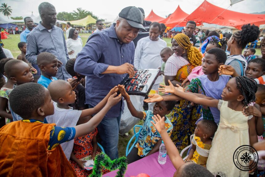 Over 6,000 Children Join Ablakwa’s Annual Christmas Party in Juapong Over 6,000 Children Join Ablakwa’s Annual Christmas Party in Juapong