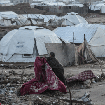 Storms Worsen Humanitarian Crisis in Gaza as Tents Flood and Buildings Collapse