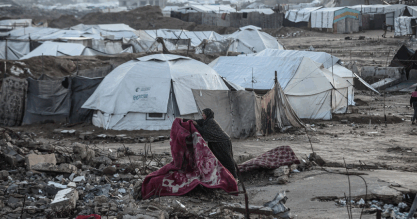 Storms Worsen Humanitarian Crisis in Gaza as Tents Flood and Buildings Collapse