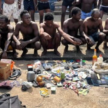 Obuasi Police Arrest 40 in Dawn Raids