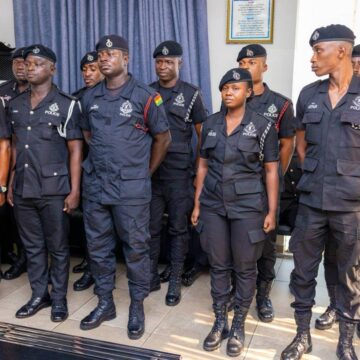 IGP Promotes 30 Officers for Exemplary Service in Anti-Crime Operations