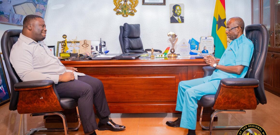 Ashanti Regional Minister Hosts NDC Chairman Asiedu Nketia in Kumasi