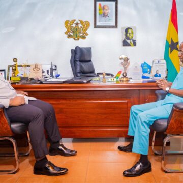 Ashanti Regional Minister Hosts NDC Chairman Asiedu Nketia in Kumasi