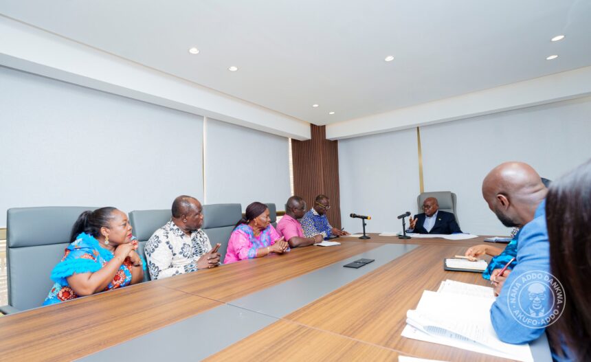 NPP Presidential Election Committee Presents Report to Former President Akufo-Addo
