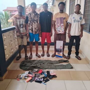 Police Arrest Six in Juaso Robbery and Gang Rape Syndicate