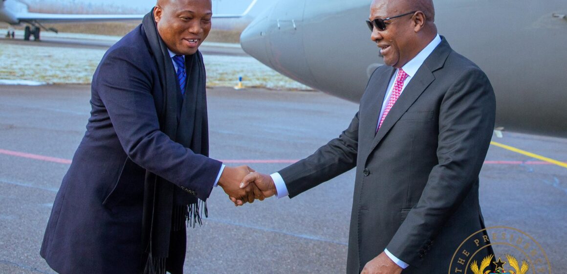 Mahama Arrives in Zurich Ahead of Accra Reset Event at Davos