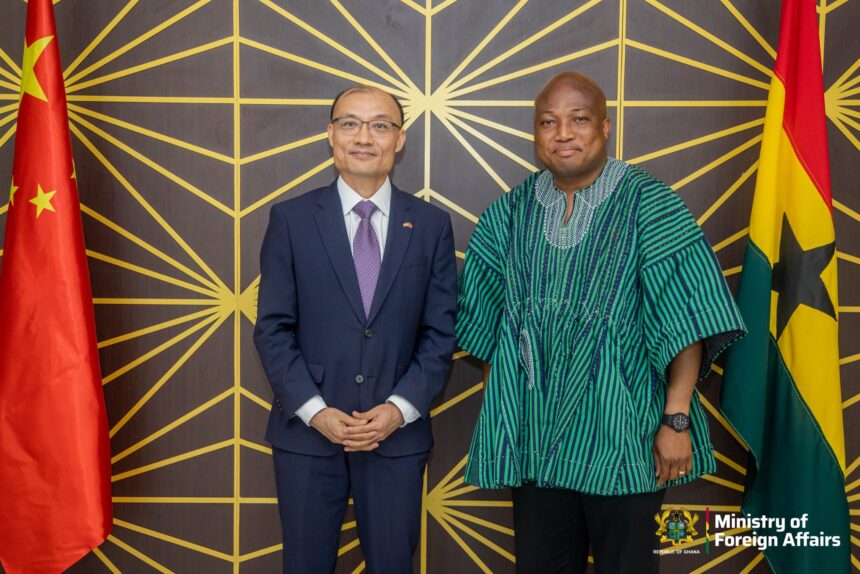 Foreign Minister Hosts Chinese Ambassador on Farewell Visit Foreign Minister Hosts Chinese Ambassador on Farewell Visit