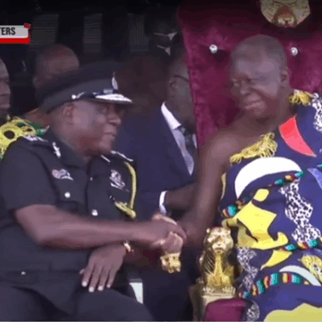 IGP Hails Asantehene as “King Solomon” of Modern Times