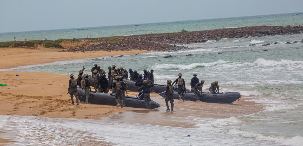 Ghana Armed Forces Launch Search and Rescue Operation at Sea
