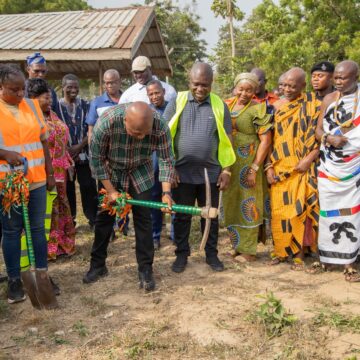 Ablakwa Cuts Sod for Historic GHS107m Educational Projects in North Tongu