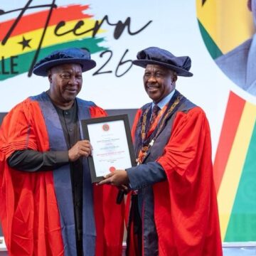 President Mahama Honoured as Grand Patron of WACS