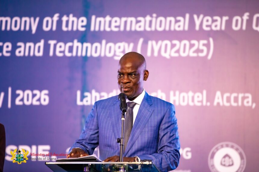 Education Minister Opens Global Quantum Science Closing Ceremony in Accra