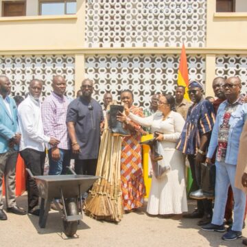 Government Boosts Sanitation Efforts with Major Equipment Handover