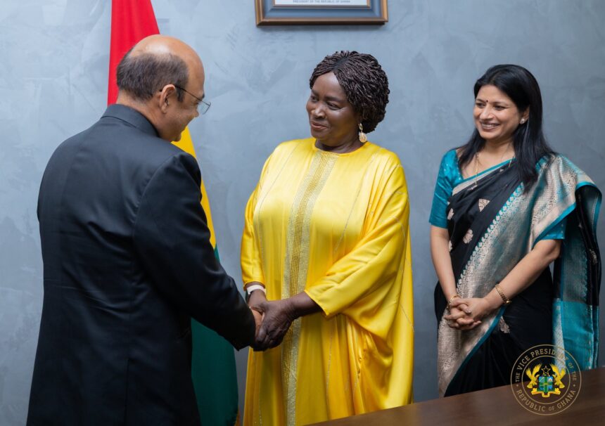 Vice President Meets Outgoing Indian High Commissioner, Reaffirms Strong Bilateral Ties