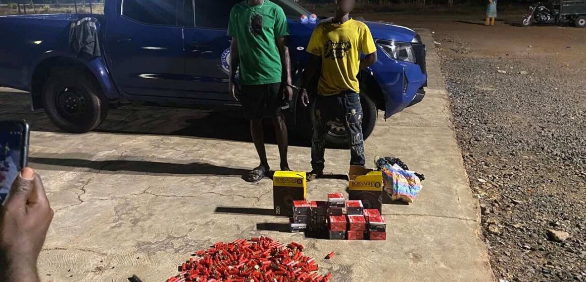 Two Arrested in Oti Region for Possession of Firearm and Ammunition