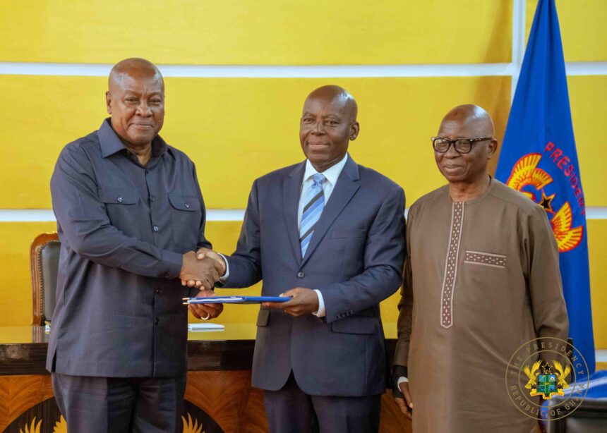 Mahama Receives Transition Report on UGMC Transfer