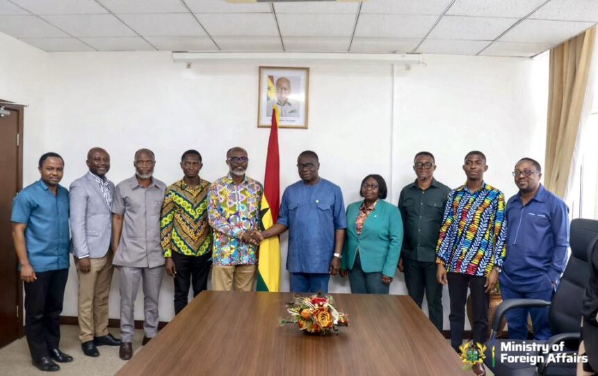 Deputy Foreign Affairs Minister Receives Nuclear Power Ghana Delegation