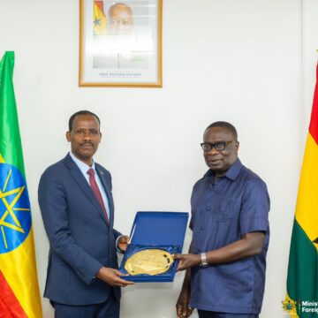 Ghana–Ethiopia Relations Strengthened as Ethiopian Ambassador Bids Farewell