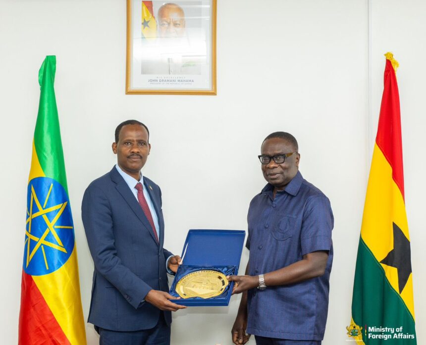 Ghana–Ethiopia Relations Strengthened as Ethiopian Ambassador Bids Farewell