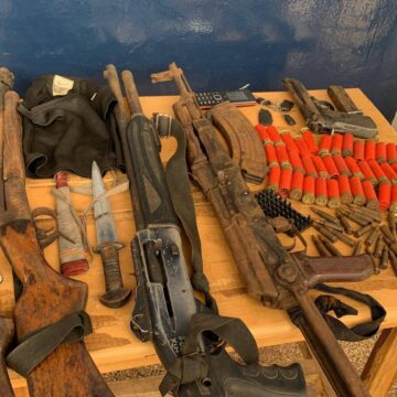 Bono Police Recover Five Firearms After Shootout
