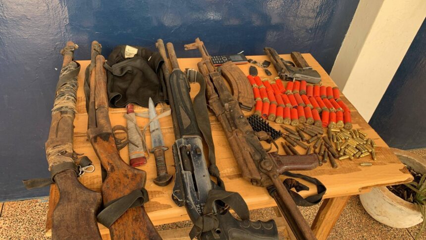 Bono Police Recover Five Firearms After Shootout