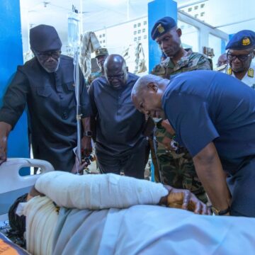 President Mahama Visits Survivors of Burkina Faso Attack