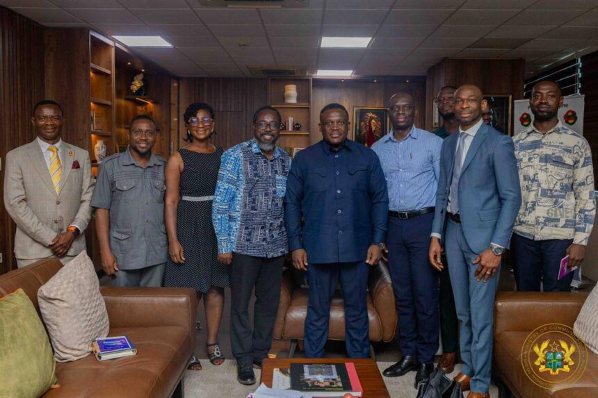 PAAIS Advisory Team Meets Minister Sam George Ahead of AI Summit