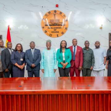 Ghana National Research Fund Engages Speaker Bagbin Ahead of Official Launch