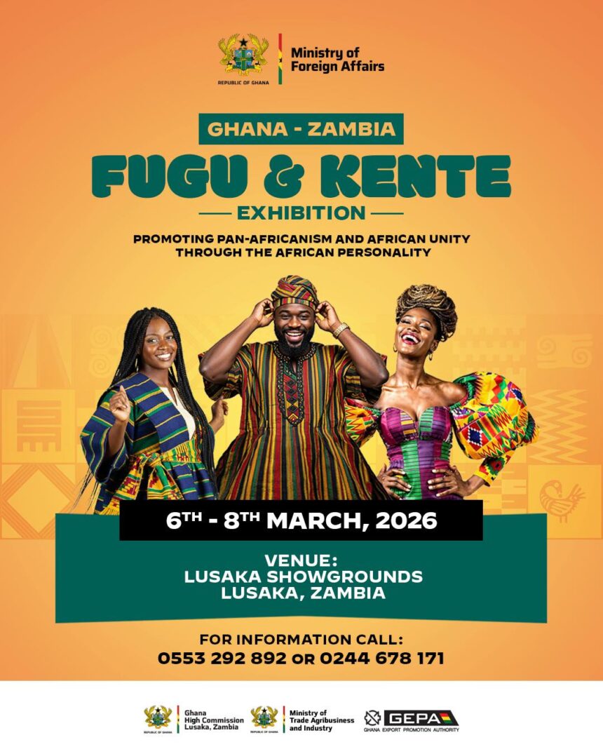 Ghana, Zambia Strengthen Ties Through Fugu & Kente Exhibition Ghana, Zambia Strengthen Ties Through Fugu & Kente Exhibition