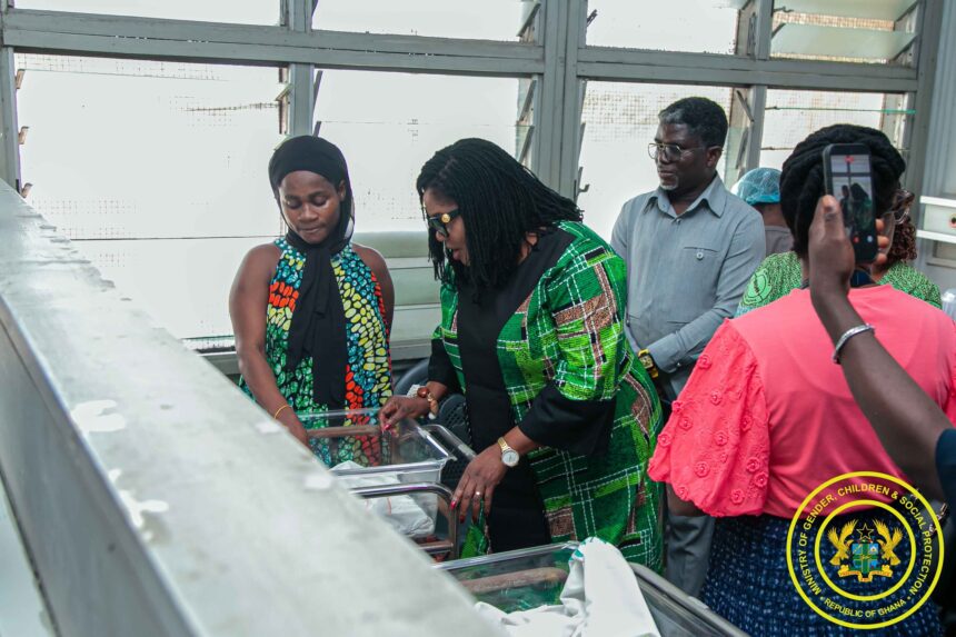Minister Ensures Safe Discharge of Rescued Baby, Settles Medical Bills, and Engages Police on Investigations