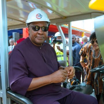 Mahama Commissions B5 Plus Steel Plant, Hails Boost to 24-Hour Economy