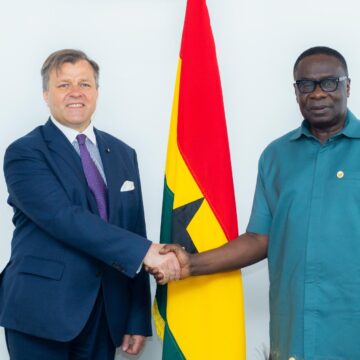 Ghana a Beacon of Democracy — Community of Democracies Secretary General Visits Deputy Foreign Affairs Minister