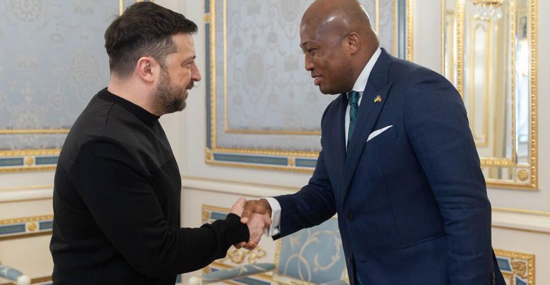 Foreign Affairs Minister Meets President Zelenskyy in Ukraine