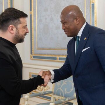 Foreign Affairs Minister Meets President Zelenskyy in Ukraine