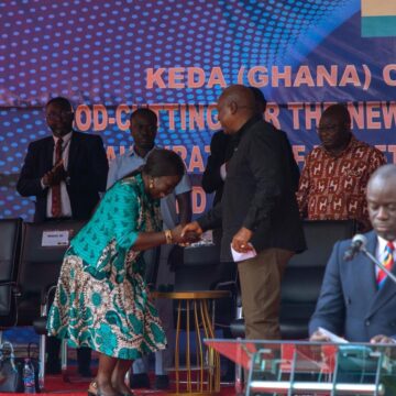 President Mahama Praises Trade Minister as KEDA Expands with New Glass Factory in Shama