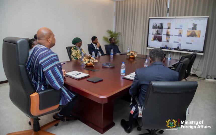 Foreign Affairs Minister Engages Ghana Missions in Middle East on Evolving Security Situation