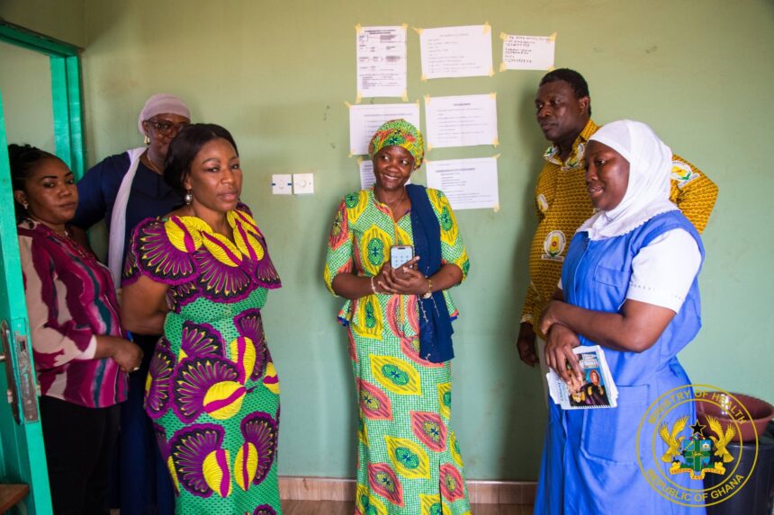 Deputy Health Minister Tours Health Facilities in Tamale
