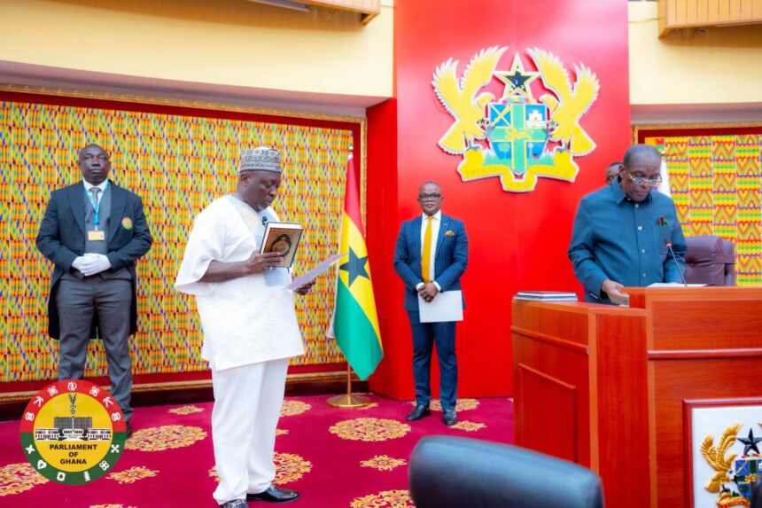 Speaker Swears In Baba Jamal as Ayawaso East MP
