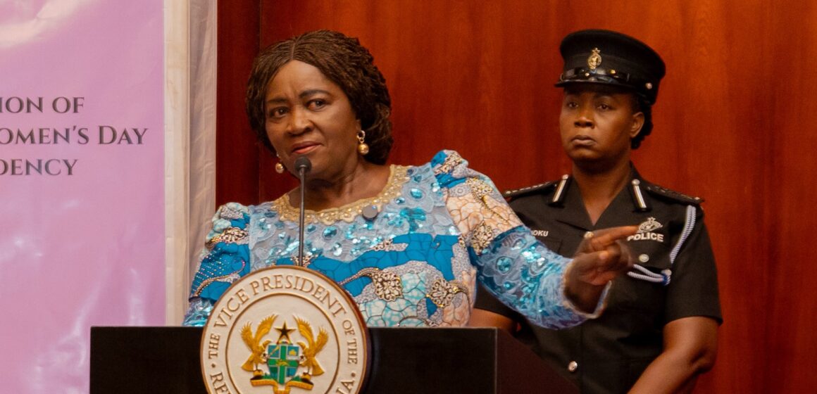 Vice President Opoku-Agyemang Commends Women as Backbone of Ghana’s Economy